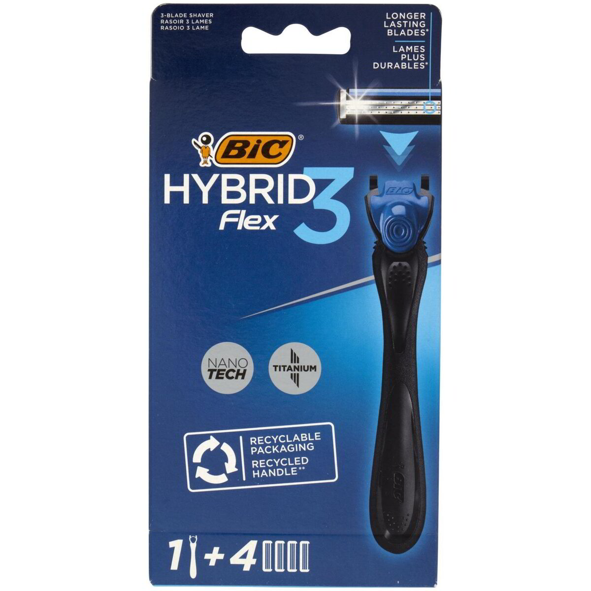 Rasoio Dritto "con Manico In Plastica - Foto 3