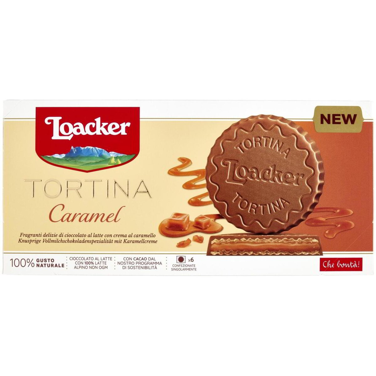 Loacker Best Of Moments Winter, Scatola Di Latta Con 34 Monoporzioni Di Wafer Al Cioccolato, Edizione 2025