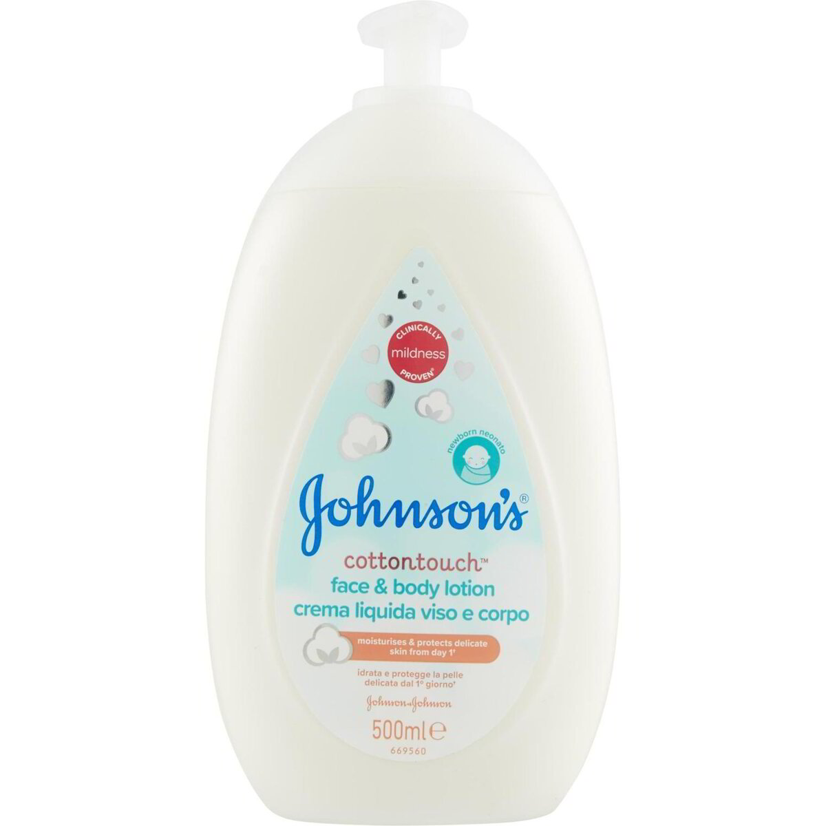 Johnson's Baby Olio Protettivo Per La Pelle Dei Neonati - 500 Ml - Confezione Da 3 Flaconi - Idratante Delicato Per La Cura Quotidiana