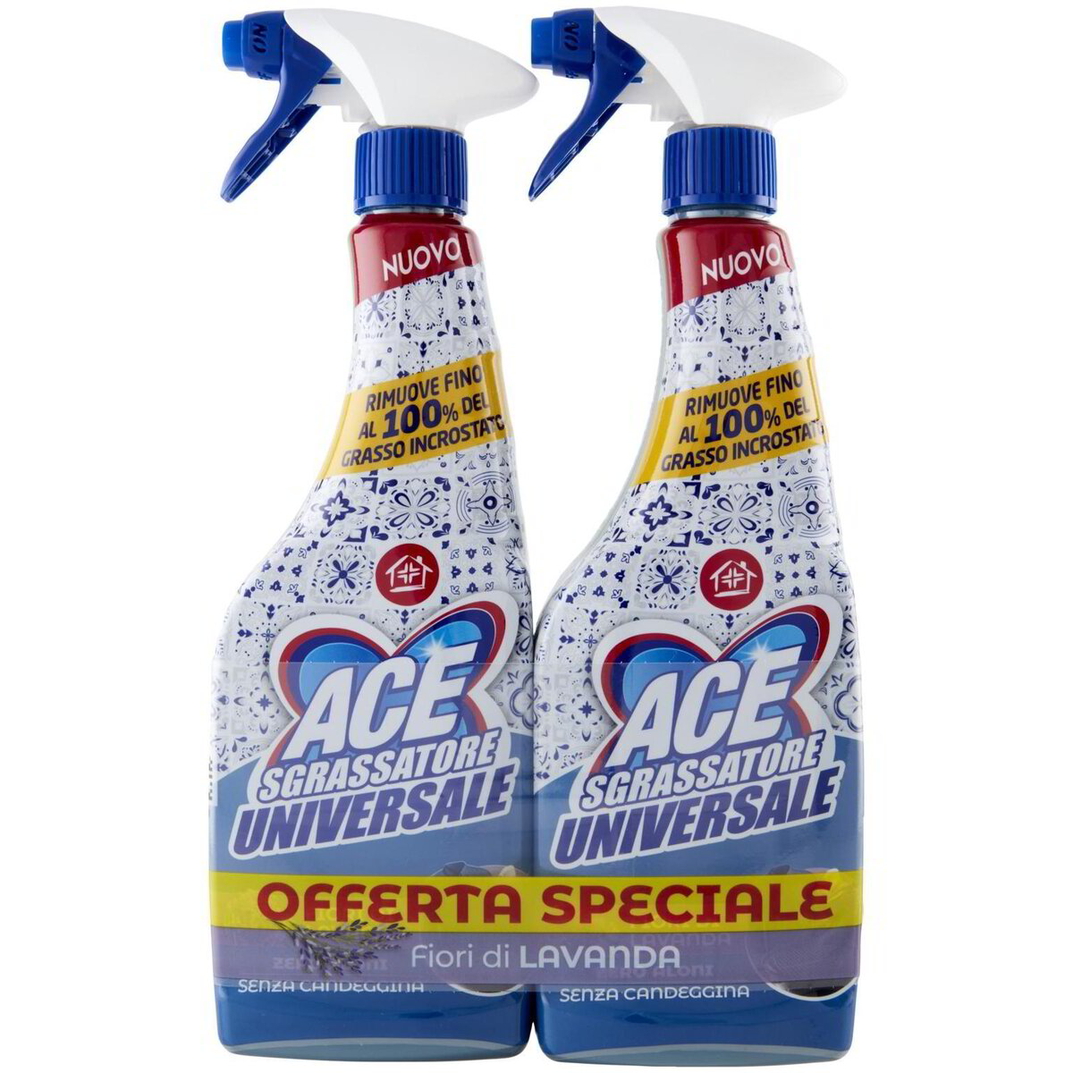 Il numero 1 del risparmio-ACE SPRAY SGRASSATORE UNIVERSALE 600ML LAVANDA