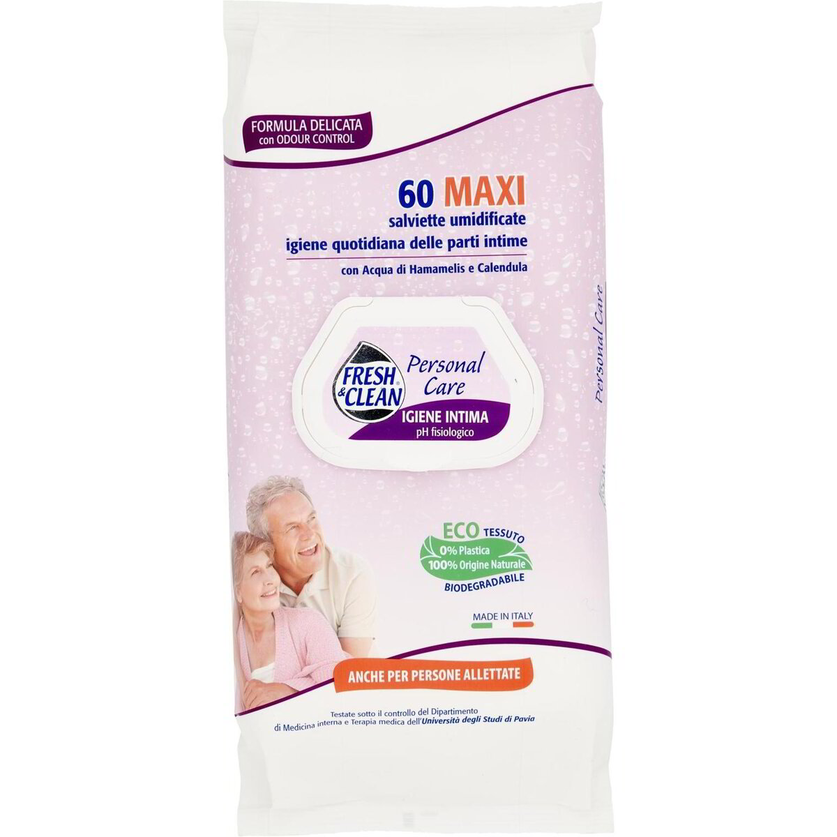 Salviette Intime Cleanic - Con Mirtillo Rosso E Prebiotico, 40 Pezzi, Igiene Quotidiana - Foto 10