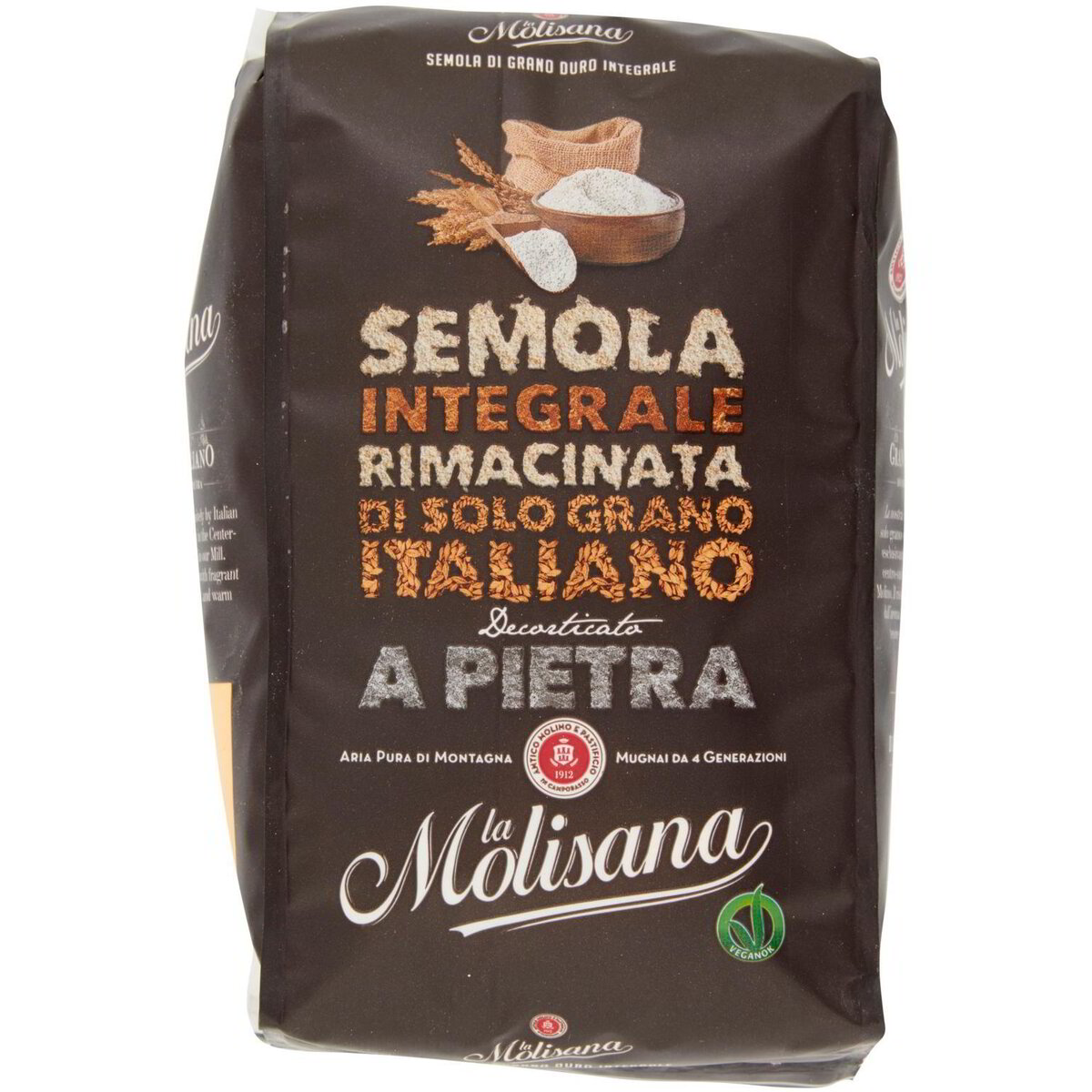 Rinaldi Roncola in Acciaio Forgiato Lunghezza 43 cm con manico in cuoio