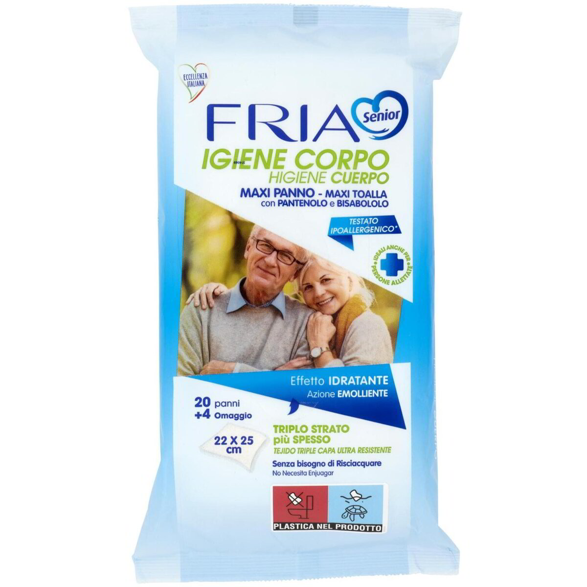 Salviette Umide FRIA Per Igiene Corpo 144 Pezzi - Delicate E Senza Parabeni - Foto 6