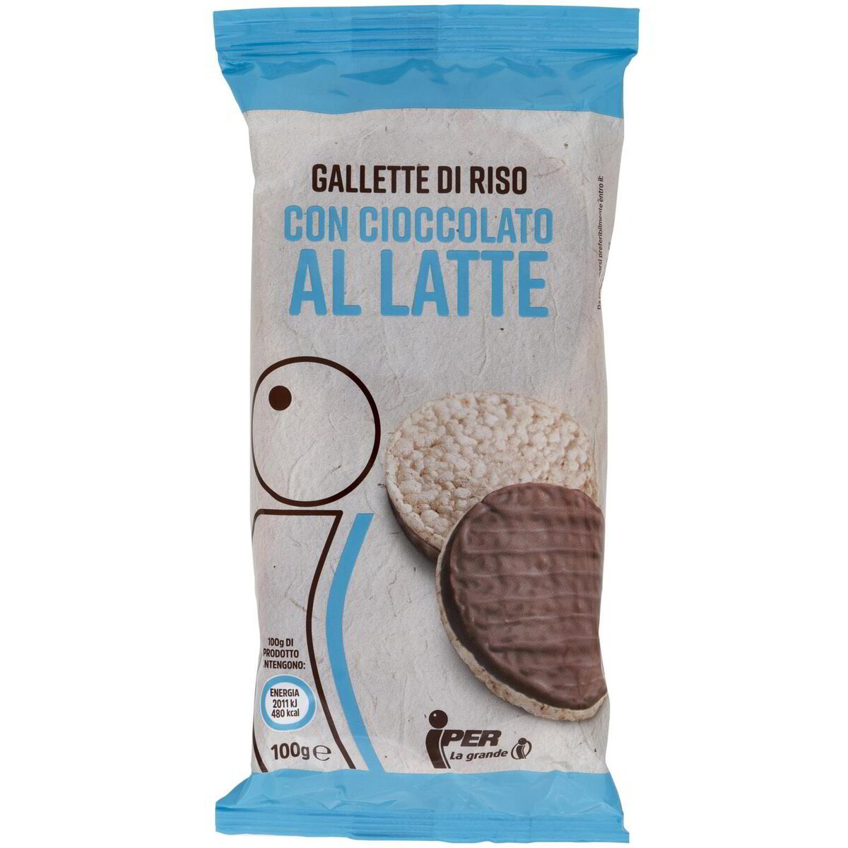 Iper Gallette di Riso con Cioccolato al Latte 100 g Iper | IperDrive