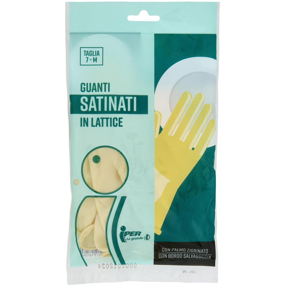 Guanti in Lattice Satinati Taglia S PERFETTO