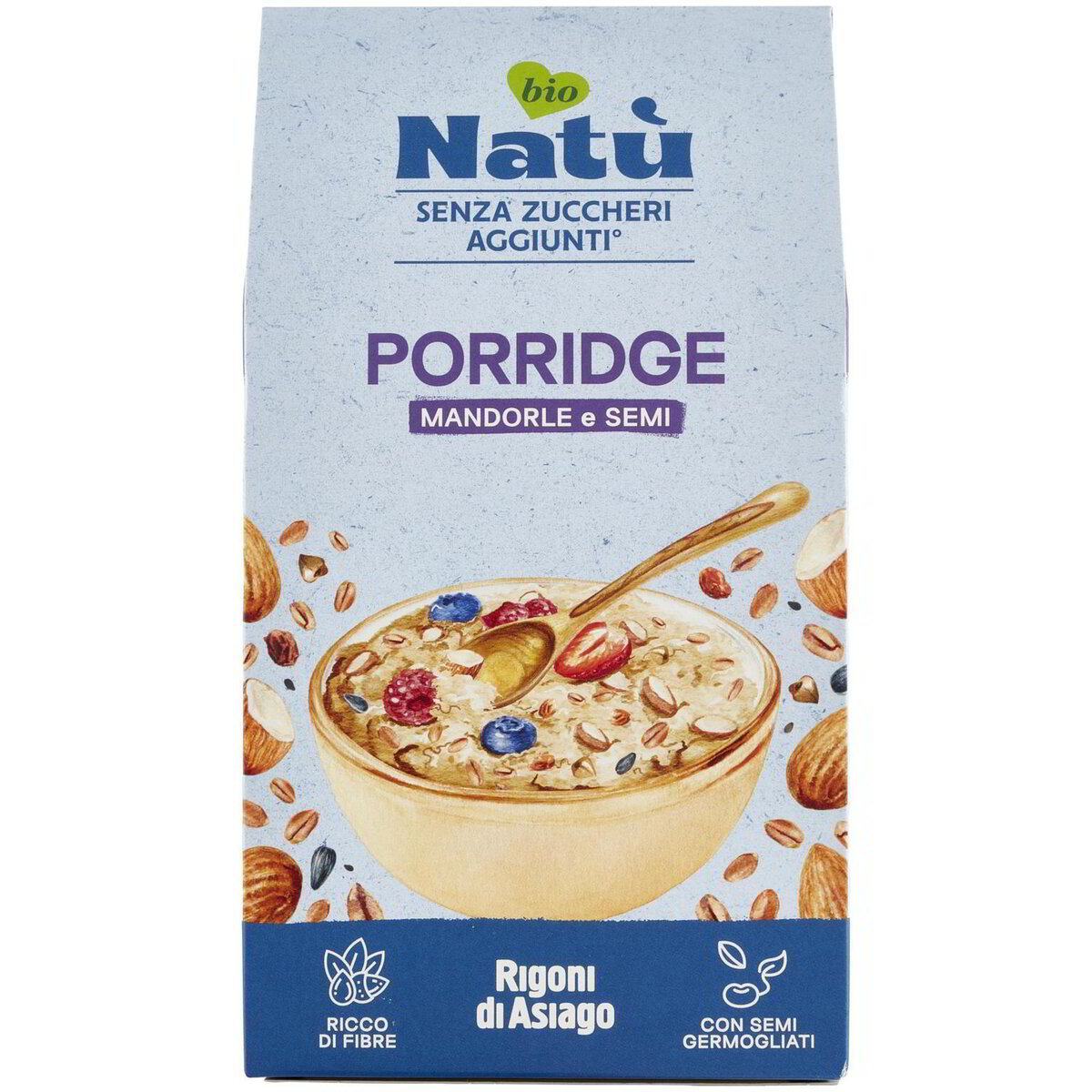 Asiago Rigoni Rigoni di Asiago Natù Senza Zuccheri Aggiunti° Porridge Mandorle e Semi ...
