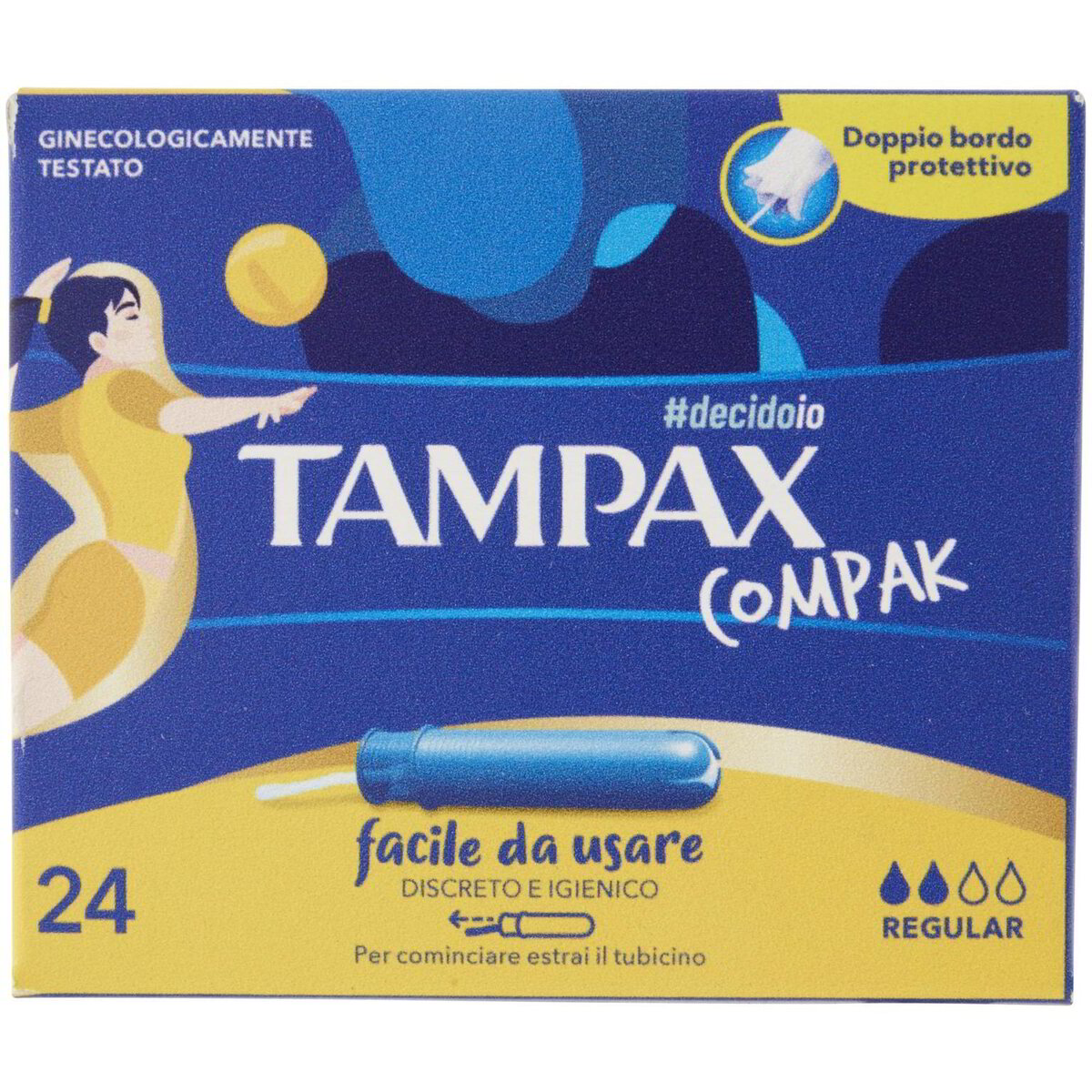 Tampax Compak Regular 24 pz Tampax Compak | IperDrive