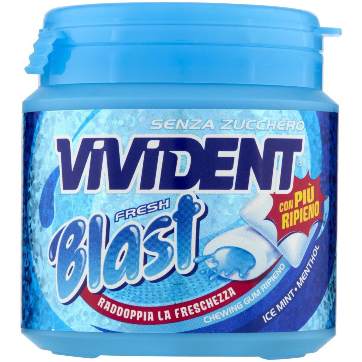 Vivident Fresh Blast Ice Mint Menthol 108 g Vivident | IperDrive