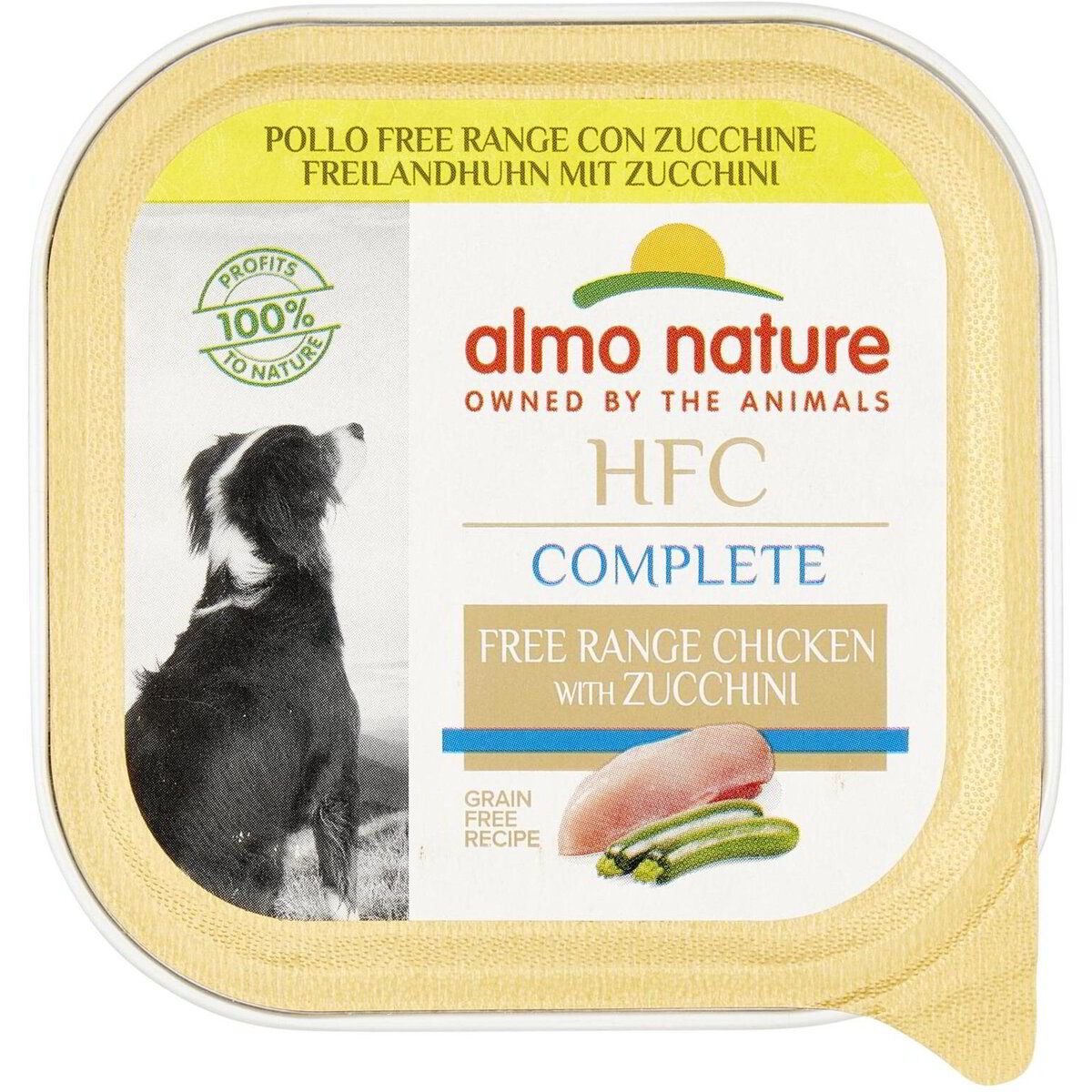 Pollofre almo nature HFC Complete Pollo Free Range con Zucchine 85 g almo nature ...