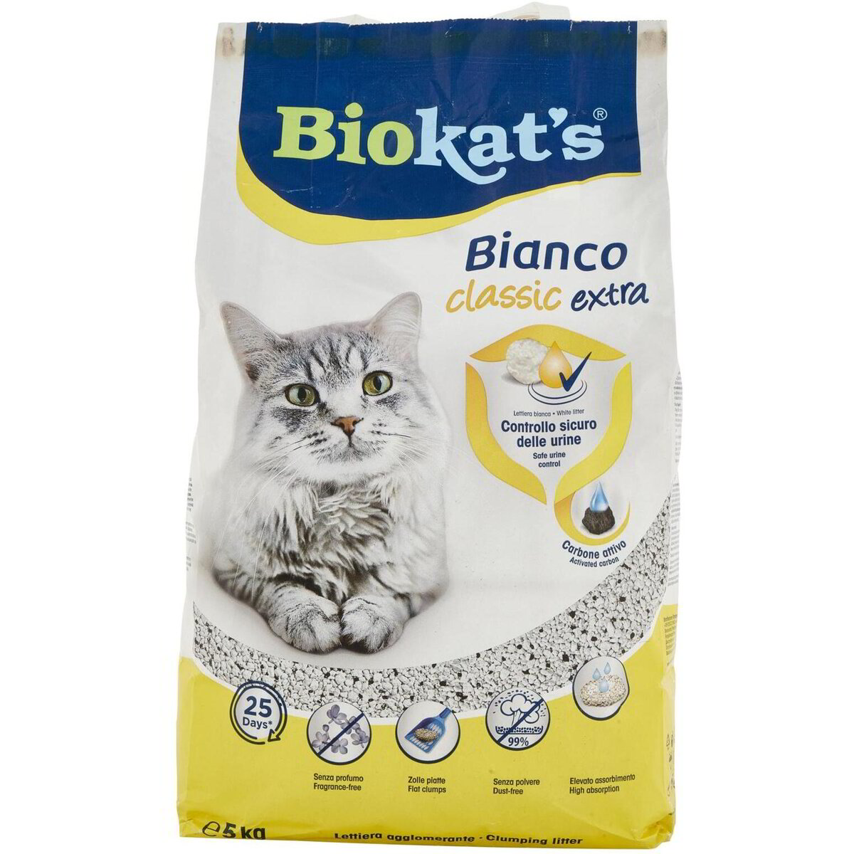 Lettiera Per Gatti Biokat's Classic 3in1 Senza Profumo - Agglomerante, 10 Litri - Foto 13