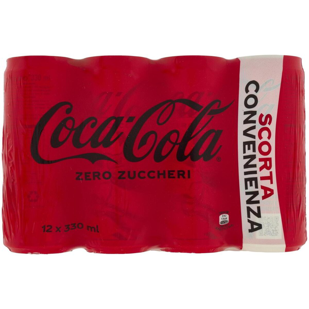 Coca-Cola ZERO 12 x 33 cl Coca-Cola Zero Zuccheri | IperDrive