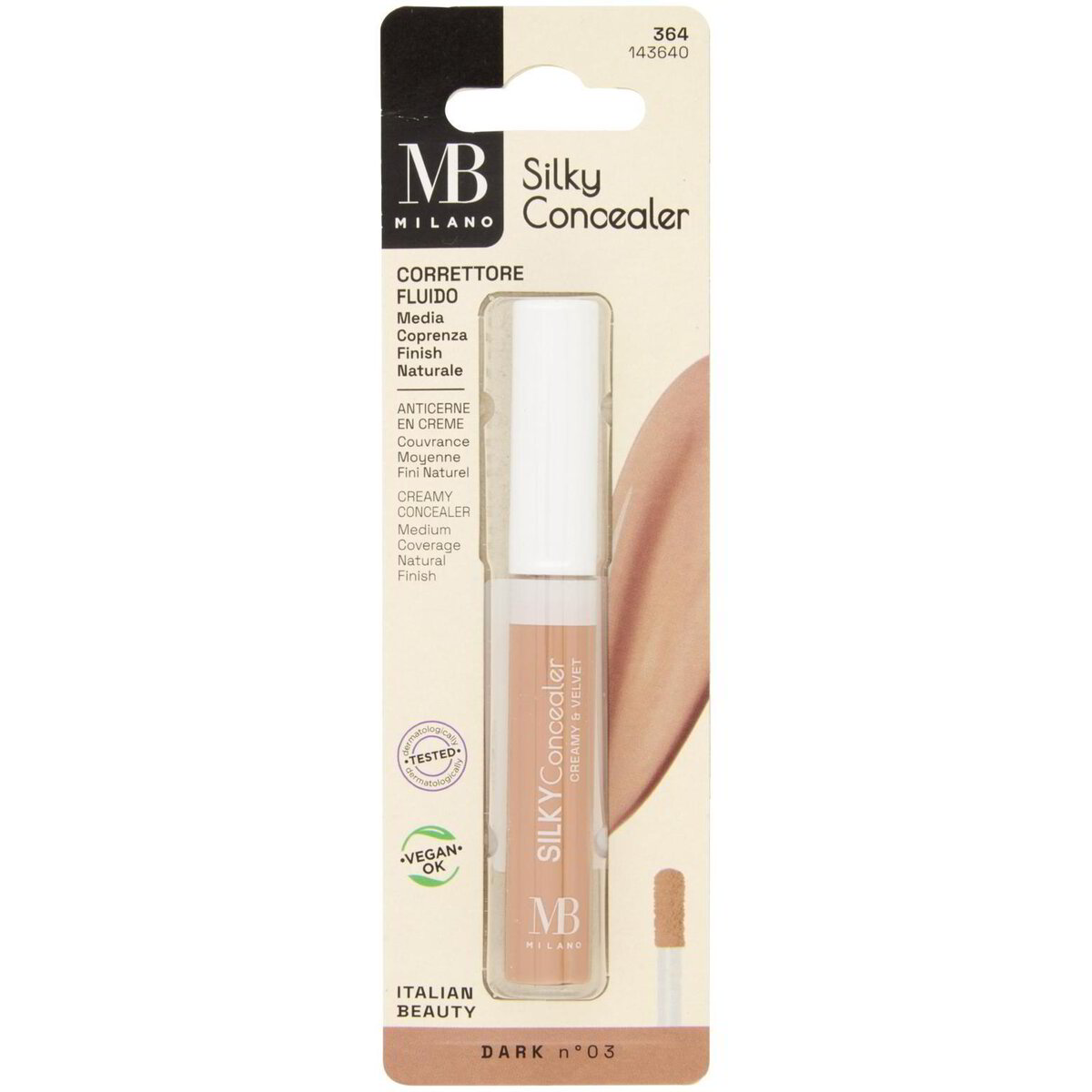 MB Milano Kompaktpulver NUDE 01 – Mattierendes Puder Für Natürlichen Teint