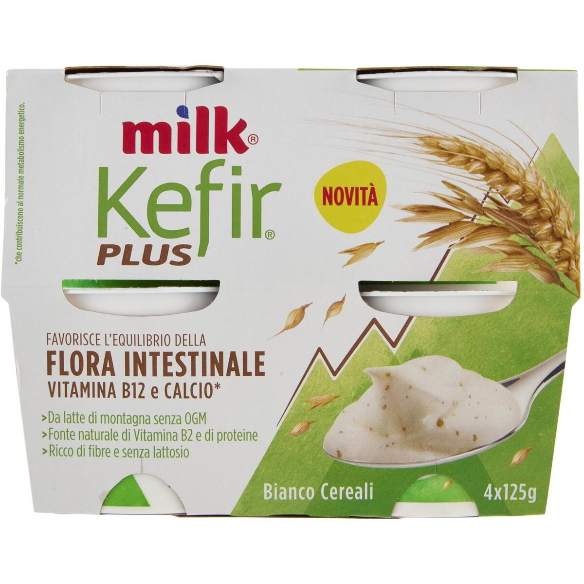 kefir snack 5 cereali calorie