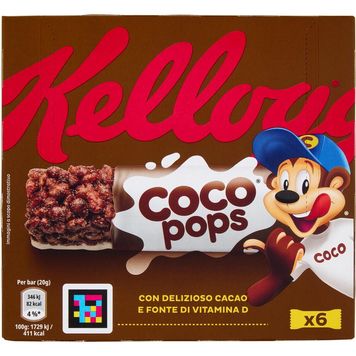 Kellogg's Coco pops 6 x 20 g Kellogg's | IperDrive