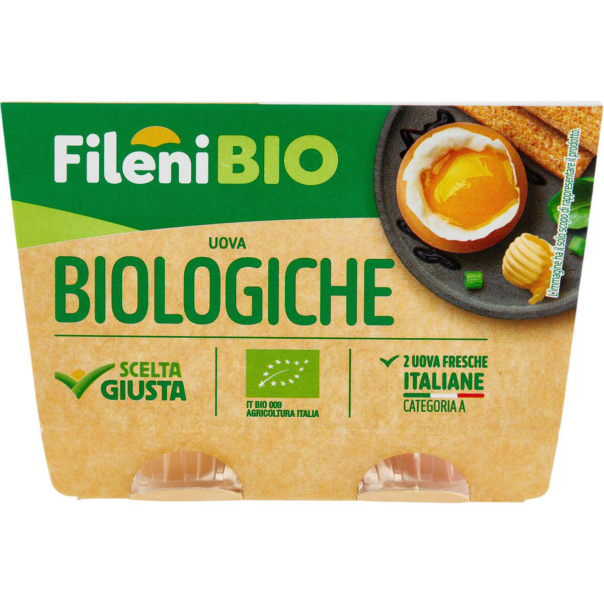 Fileni Bio Uova Biologiche 2 Uova Fresche 110 g Fileni | IperDrive