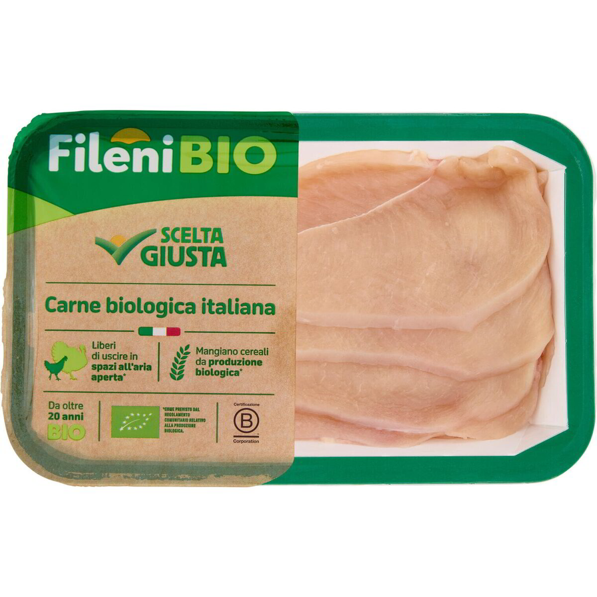 Fileni Bio Petto di Pollo Bio Fettine Sottili Fileni | IperDrive