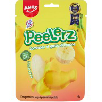 Amos Peelerz Gommose al gusto di banana 65 g